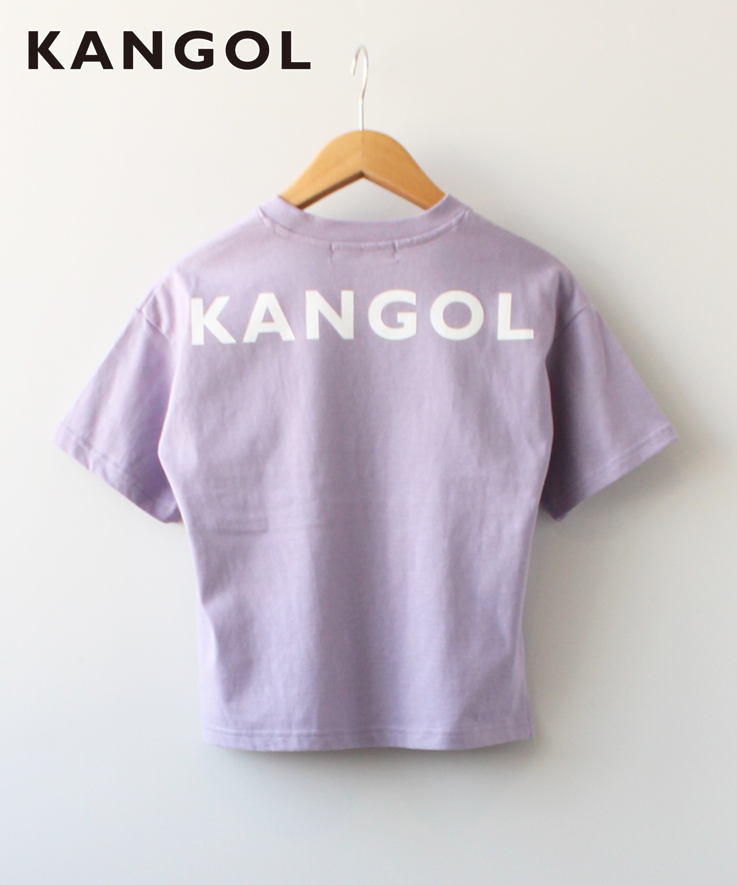 KANGOLKIDS　天竺　胸ポケット　Tシャツ(20パープル-１２０ｃｍ-0582009-20-120)
