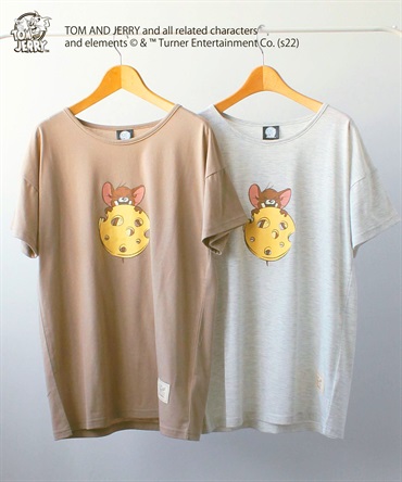 【TOM and JERRY】チーズとジェリー Tシャツパジャマセット