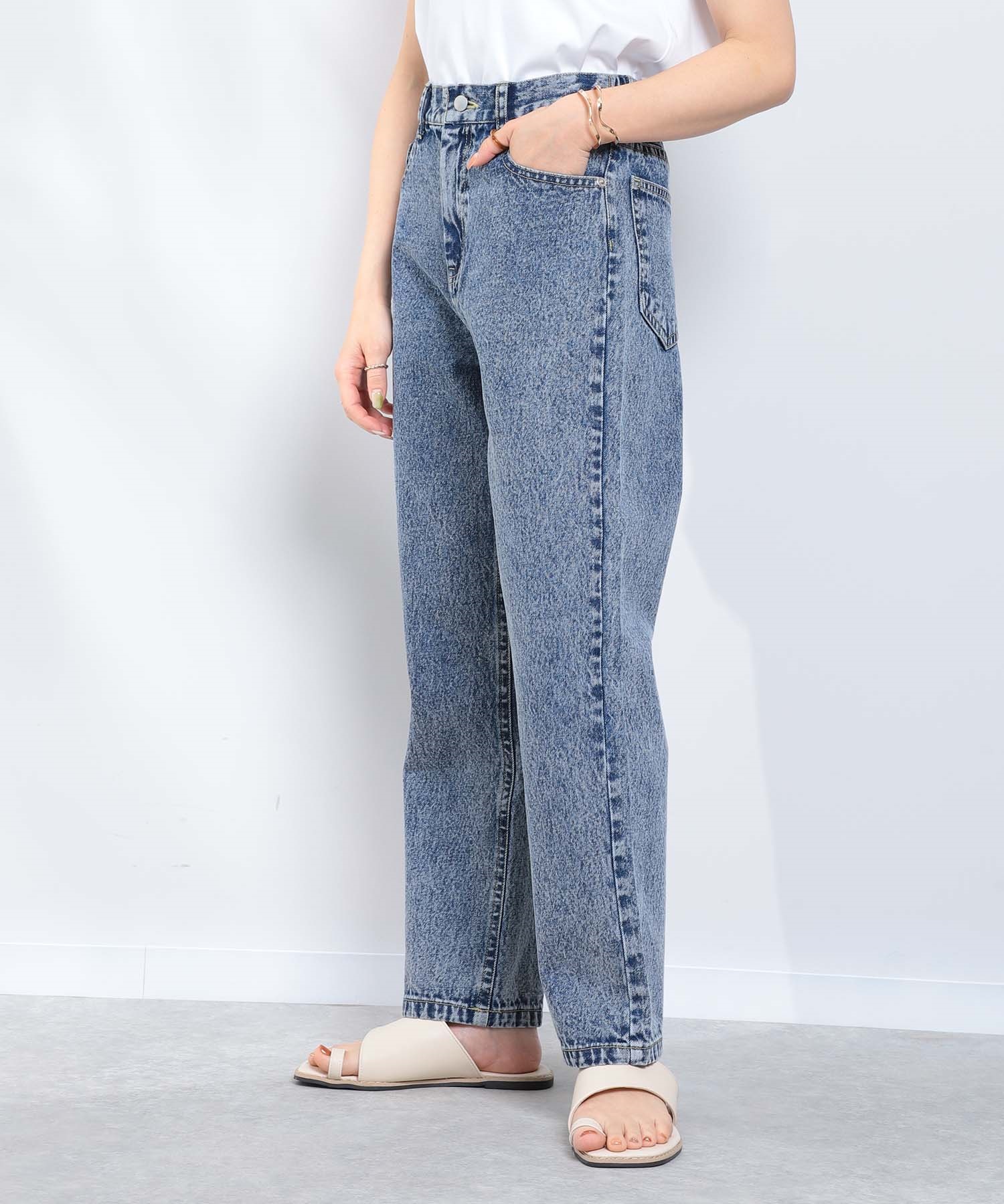 マムフィットデニムパンツ(72ケミカル-ＸＳ-0583024-72-028)