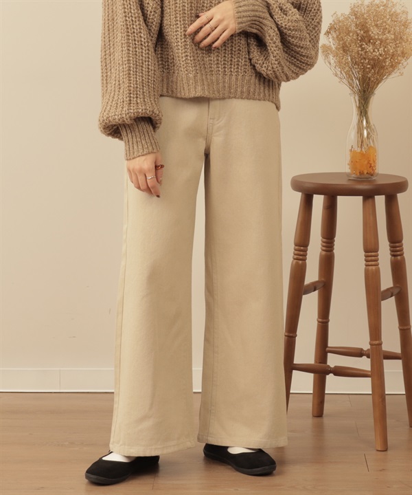 セミワイドチノパンツ