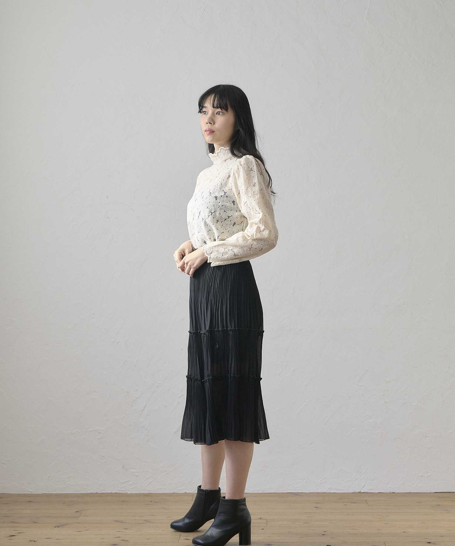 花柄 レース ブラウス | ブラウス | Hi! ONLINE STORE