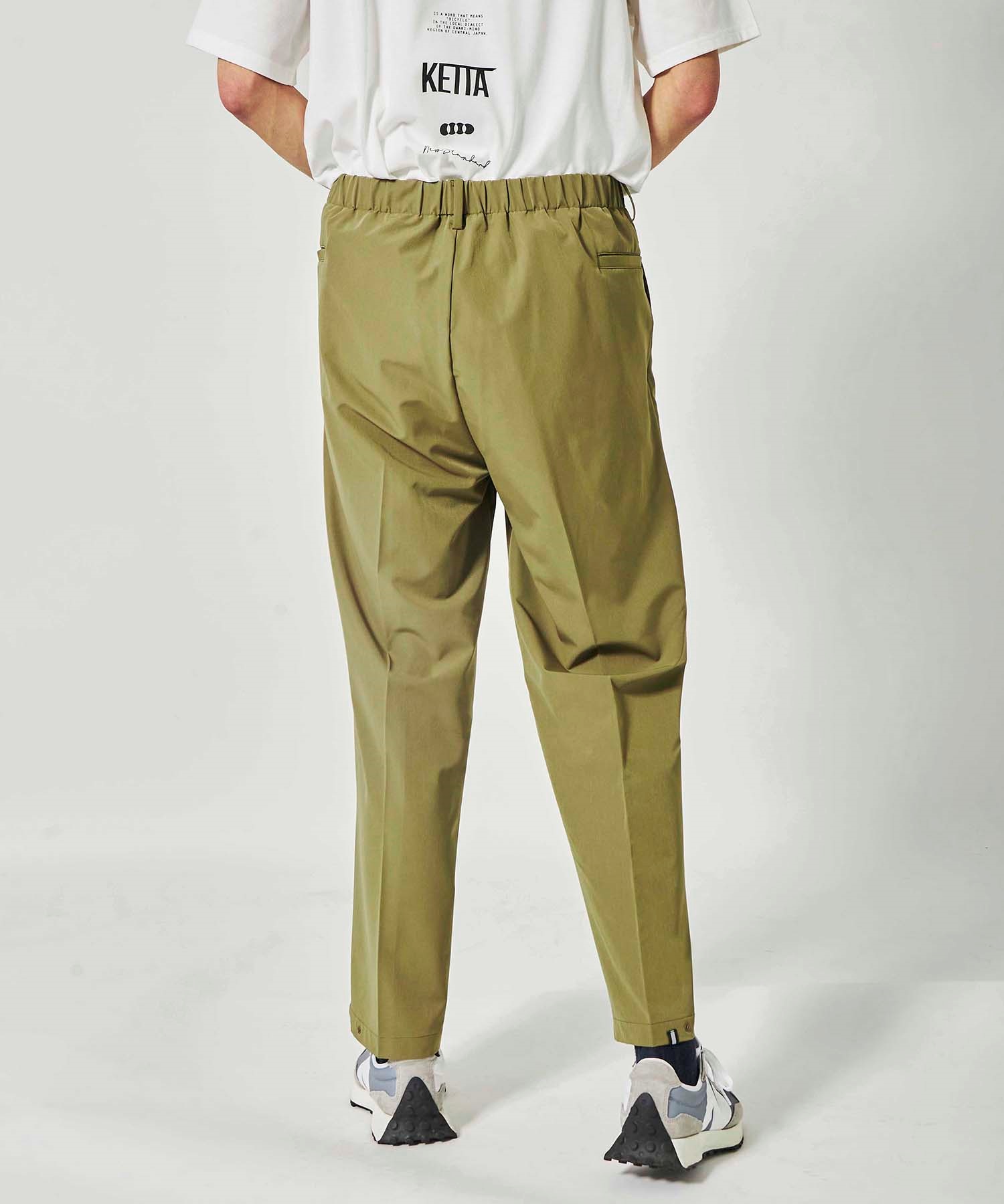 Wide Tapered Easy Pants ワイドテーパードイージーパンツ（セットアップ可能） | パンツ | Hi! ONLINE STORE